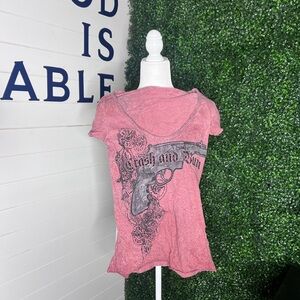 Crash & Burn Graphic Short-Sleeve Tee